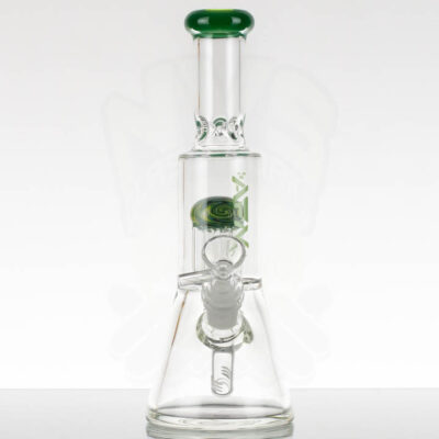 AFM - 10in Worked 8 Arm Beaker - Forest Green