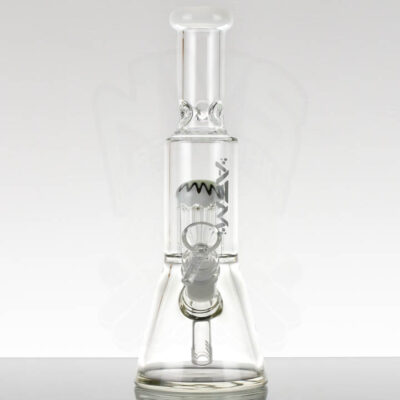 AFM - 10in Worked 8 Arm Beaker - White