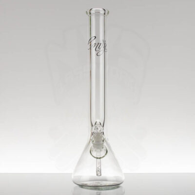 Envy Glass - 18in 9mm Beaker - Black Script